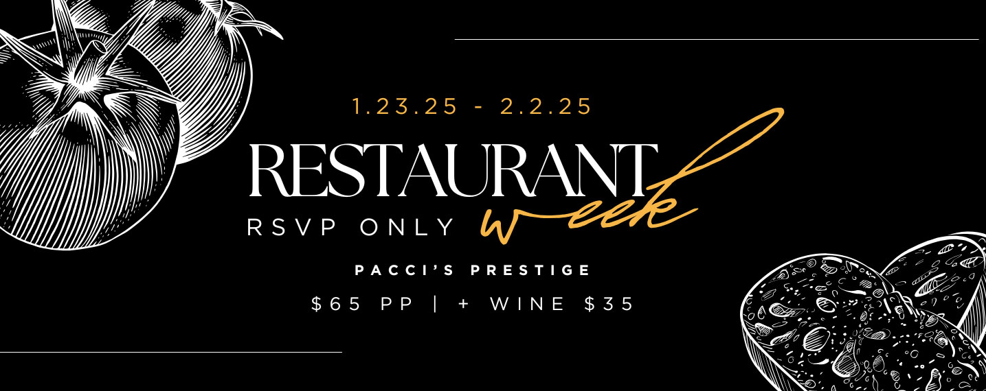 Restaurant Week 1-23-25 to 2-2-25